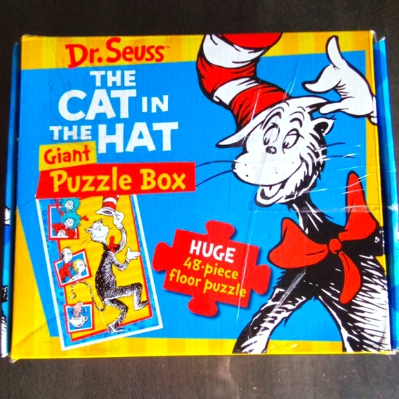 Dr. Seuss Other - Dr.Seuss Giant Puzzle Box the Cat in the Hat